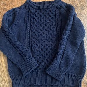 Boys Crewcuts size 4-5 navy sweater